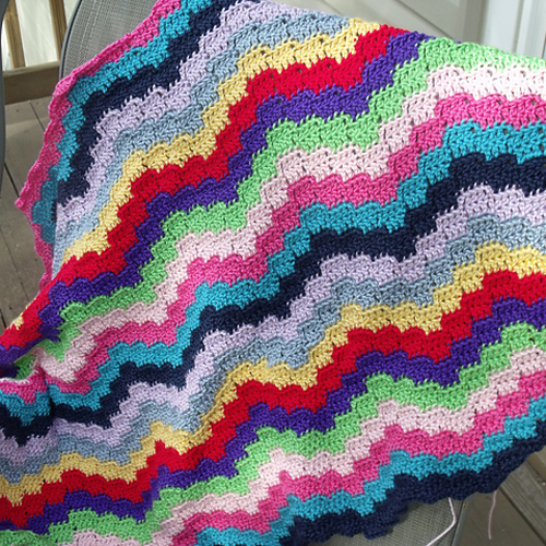 Cascade Afghan - Free Pattern