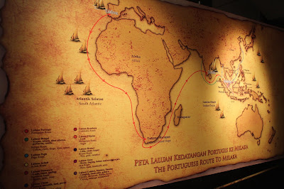 Muzium Negara's Colonial Era: Portuguese route to Malacca