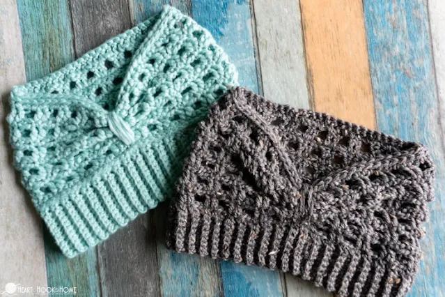 off grid ear warmer crochet pattern