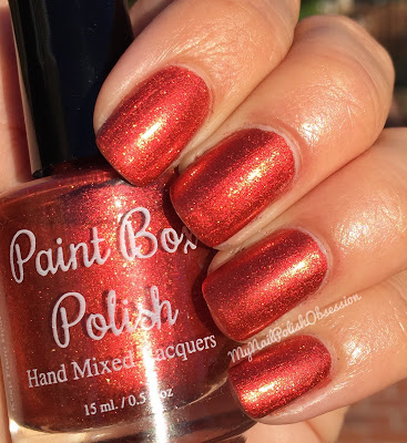 Paint Box Polish Gryffindor