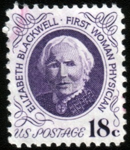 circa-1970- stamp elizabeth blackwell