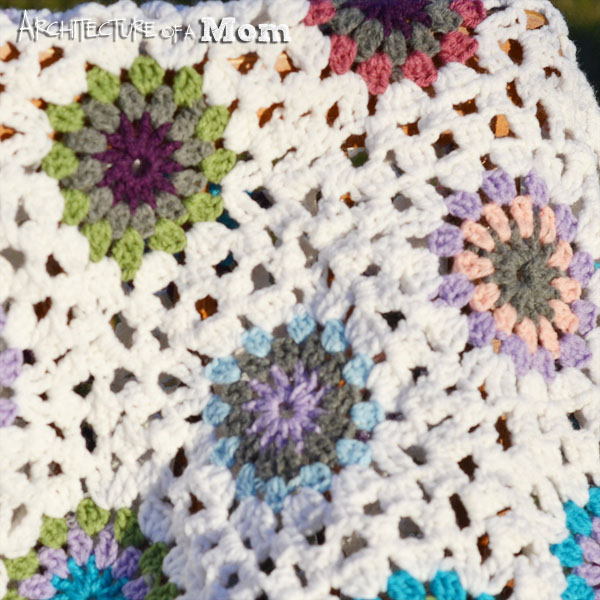 Crochet Blanket Closeup