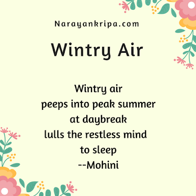 Text Image for April Poetry Month Day 14 Poem: Wintry Air