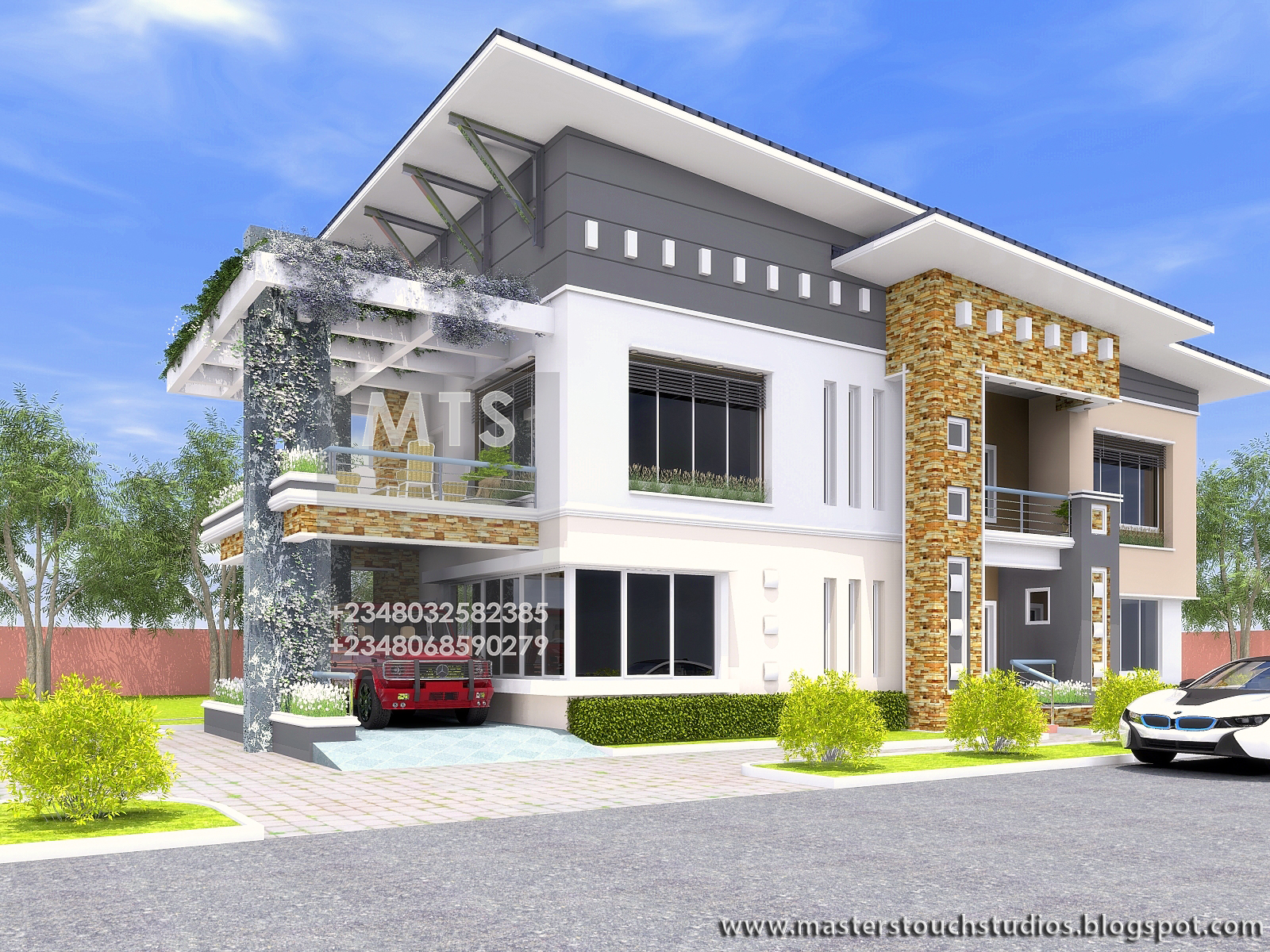 Engr Eddy 6  bedroom  Duplex Modern and contemporary 