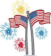 Fireworks Flag