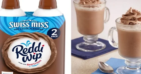 Reddi-Wip Swiss Miss Cocoa Flavored Whipped Topping
