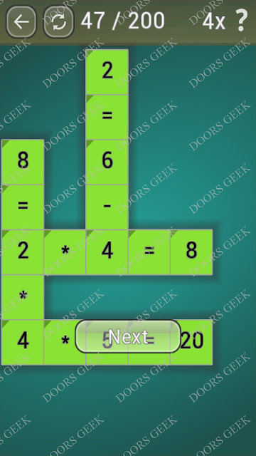 Math Games [Beginner] Level 47 answers, cheats, solution, walkthrough for android