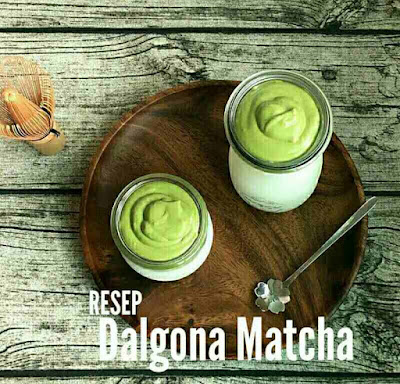 Hanya 4 Bahan ! Begini Cara Membuat Dalgona Matcha yang Enak dan Smooth, resep minuman dalgona matcha, cara buat dalgona matcha sendiri di rumah, bahan membuat dalgona matcha