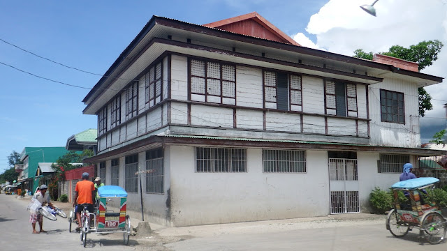 a beautiful big wooden old house in San Roque Northern Samar