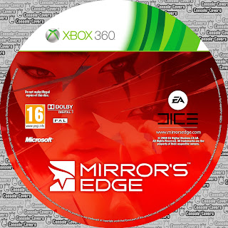 Capa Label Mirrors Edge Xbox 360