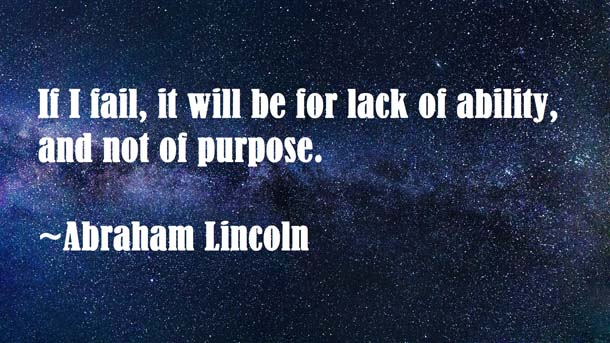 Abraham Lincoln Quotes About Dark