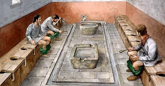 Ada WC umum di Roma kuno