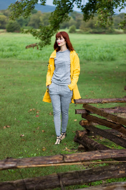 Grey Loungewear Tracksuit Set- Maria from FemmeLuxeFinery.co.uk