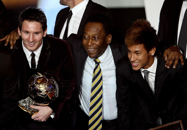 Pele, Messi, Neymar