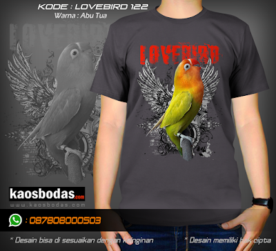 Supplier kaos burung kicau mania, Lovebird, Jalak suren, Kenari, Pleci, Cucak Ijo, Kolibri, Untuk Team dan pribadi. Desain Keren, Lucu, Unik, 3D, BERGARANSI