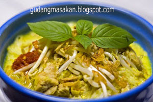 Resep Masakan Laksa Ayam