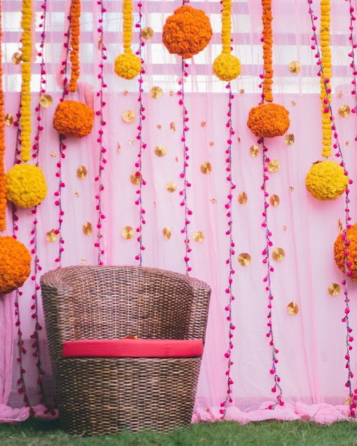 Homemade Mehndi Function Latest Decoration Ideas at Home