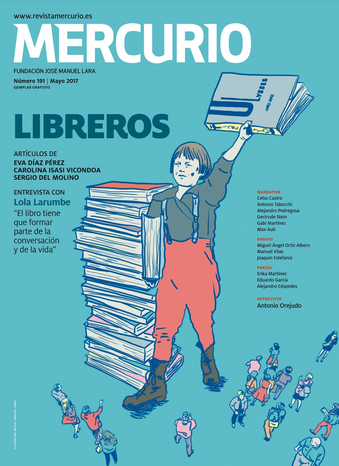 CRUCE DE CABLES: Revista Mercurio. Especial Libreros. Descarga en Pdf.