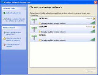 Built-in wireless network utility