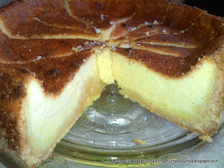 German Cheesecake - Torta de Queso Alemana