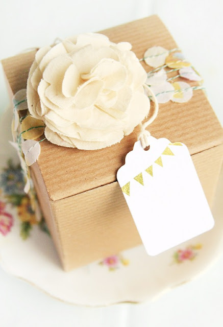 pretty packaging gift wrap