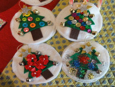 Misc. homemade ornaments 1