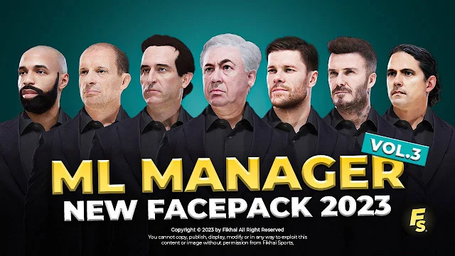 PES 2021 ML Manager Facepack Vol. 3 2023