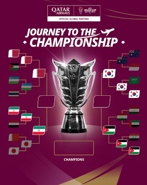 Jadual Keputusan Siaran Langsung Separuh Akhir AFC Asian Cup 2023