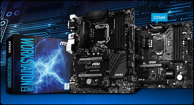Motherboard MSI untuk Intel Xeon E3 v5 Series
