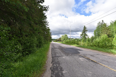 Trans Canada Trail roadwalking Quebec.