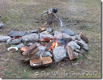starting fire