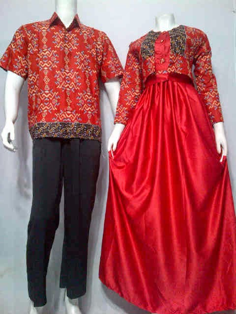 Model Baju Gamis Batik Muslim Batik Bagoes Solo