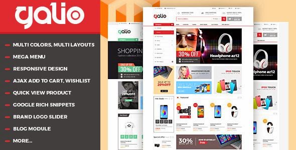 Mega Shop Responsive Magento Theme