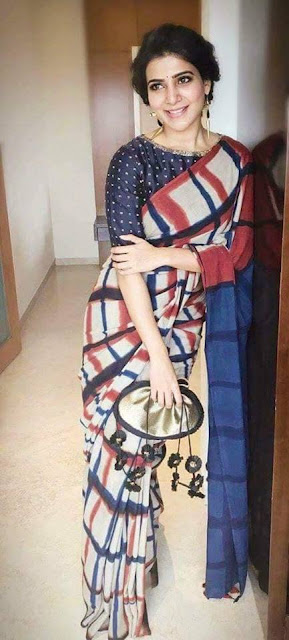 Samantha Beautiful Saree Pic