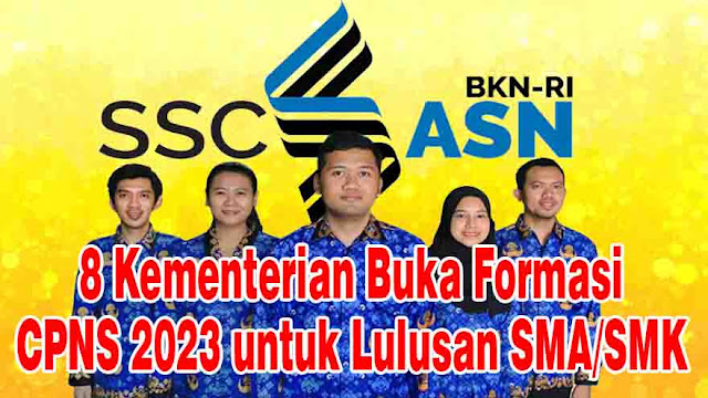 8 Kementerian Buka Penerimaan CPNS 2023 untuk lulusan SMA/SMK, Penerimaan CPNS 2023 Diusulkan Sekitar 1 Juta Orang, Ini Prioritasnya, Formasi Prioritas CPNS 2023, Ini Prioritas dan Kuota Terbesar yang Akan Diterima, Segera Buka Juni Penerimaan CPNS 2023, Cek Syaratnya untuk Lulusan SMA di sscasn.bkn.go.id, Penerimaan CPNS 2023 Segera Buka Juni, Cek Syaratnya untuk Lulusan SMA di sscasn.bkn.go.id, cpns 2023 pendaftaran cpns 2023 pendaftaran cpns 2023 lulusan sma pendaftaran cpns 2023 lulusan smk pendaftaran cpns 2023 dibuka pendaftaran cpns 2023 kejaksaan 2023 pendaftaran cpns 2023 kapan  pendaftaran cpns tahun 2023 penerimaan cpns 2023 penerimaan cpns  penerimaan cpns tahun 2023 penerimaan cpns guru 2023 penerimaan cpns 2023 kapan penerimaan cpns kejaksaan 2023 penerimaan cpns kemham daftar cpns 2023 daftar cpns 2023 lulusan sma daftar cpns 2023 lulusan smk daftar cpns 2023 sma 11/S.Peng/X/01/2023 syarat cpns 2023 bkn 11/S.Peng/X/01/2023 loker cpns 2023 syarat cpns 2023 lulusan sma 11/s.peng/x/01/2023 nomor 11/s.peng/x/01/2023 bkn 11/s.peng/x/01/2023 pendaftaran cpns 2023 cpns 2023 sscasn.bkn.go.id beasiswa bank mandiri 2023