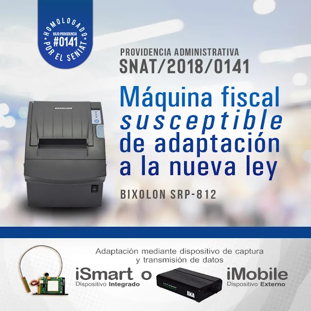 Bixolon  SRP – 812 Máquina fiscal