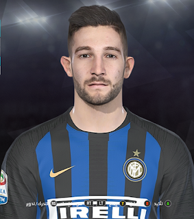 PES 2018 Faces Roberto Gagliardini by Prince Hamiz