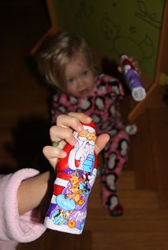 St Nicolaus Day - Boots with Chocolate!!