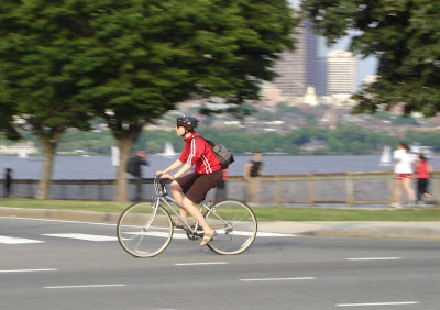 girl bicycle Boston