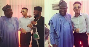 Falz and Tekno spotted with Lagos State Governor Ambode at an event (Photos)