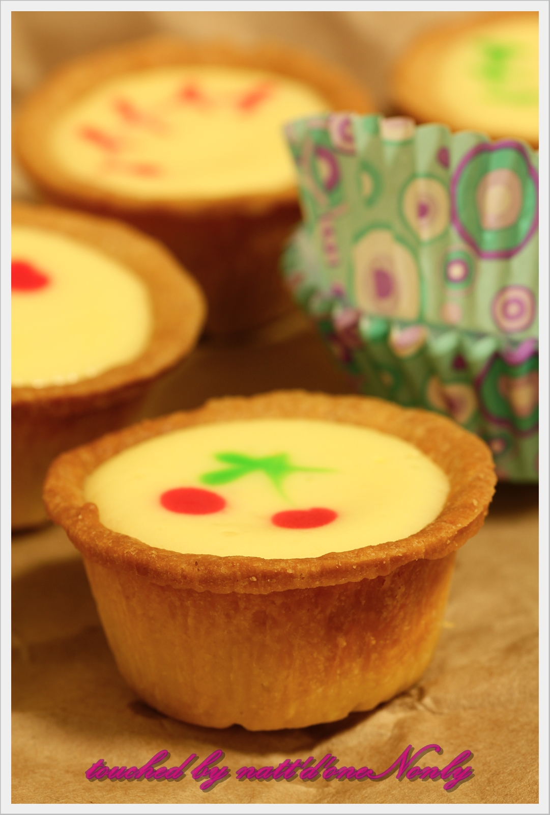 Story mamAdam: . : Cheese Tart Wif Raspberry Filling