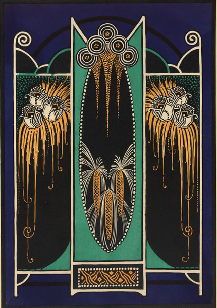 Papier Peint Style Art Deco - Papier Peint Art déco papier peint direct, vente decoration 