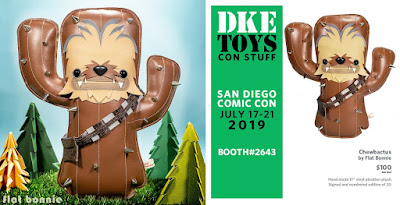 San Diego Comic-Con 2019 Exclusive Chewbactus Star Wars Plush by Flat Bonnie x DKE Toys