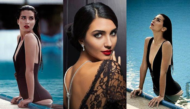 Foto Artis Turki Cantik Seksi Tuba Buyukustun