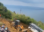 Longsor di Samosir Seret Bus Rombongan, Satu Penumpang Tewas