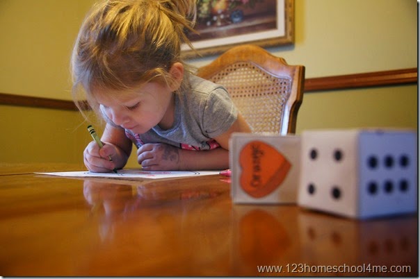 toddler and preschool valetniens day kids activities