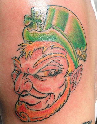 St Patrick - Irish tattoo