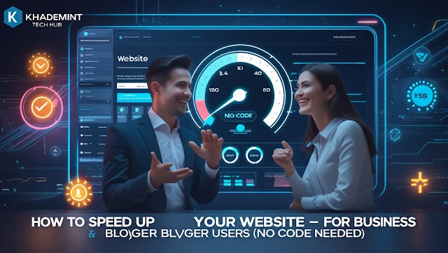 Speed Up Your Website Without Code – Fast Loading Tips for Blogger and Business