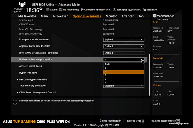 BIOS ASUS TUF GAMING Z690-PLUS WIFI D4