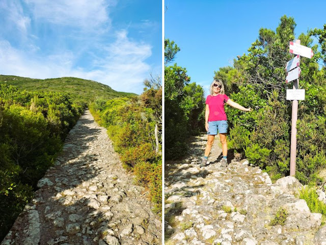 mulattiera monte arpagna Capraia